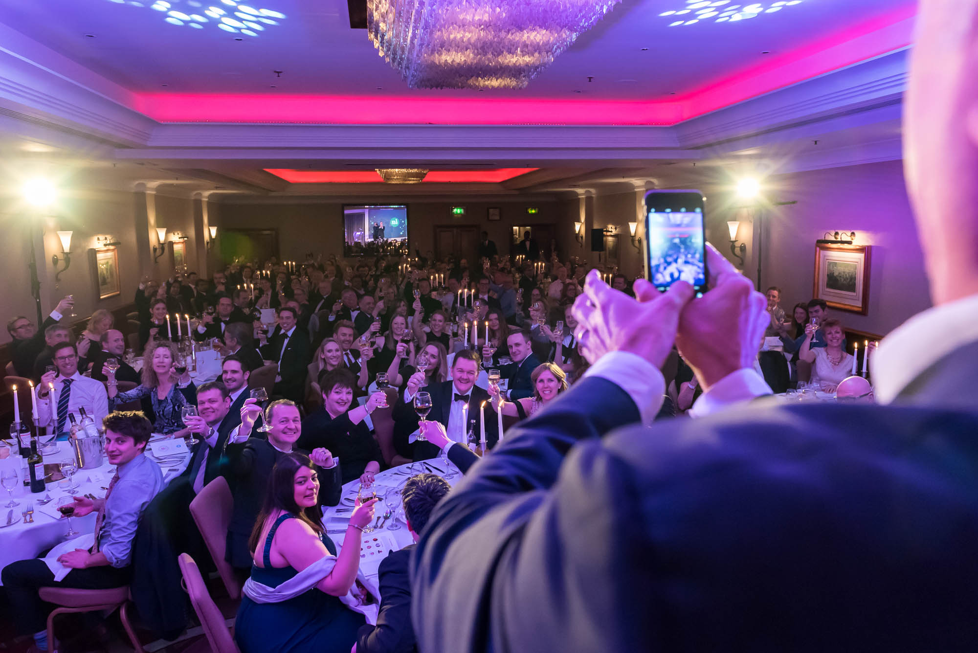 ad event photography london corporate conference photographer Amba Hotel Marble Arch